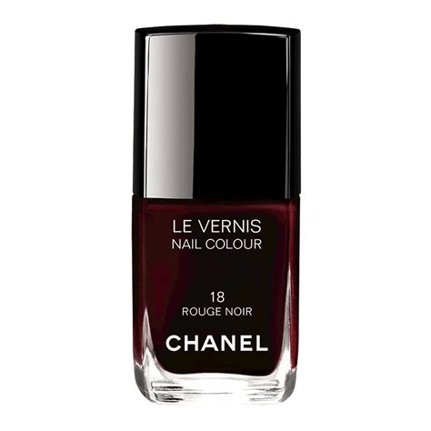 vernis à ongles chanel rouge noir|Chanel le vernis nail colors.